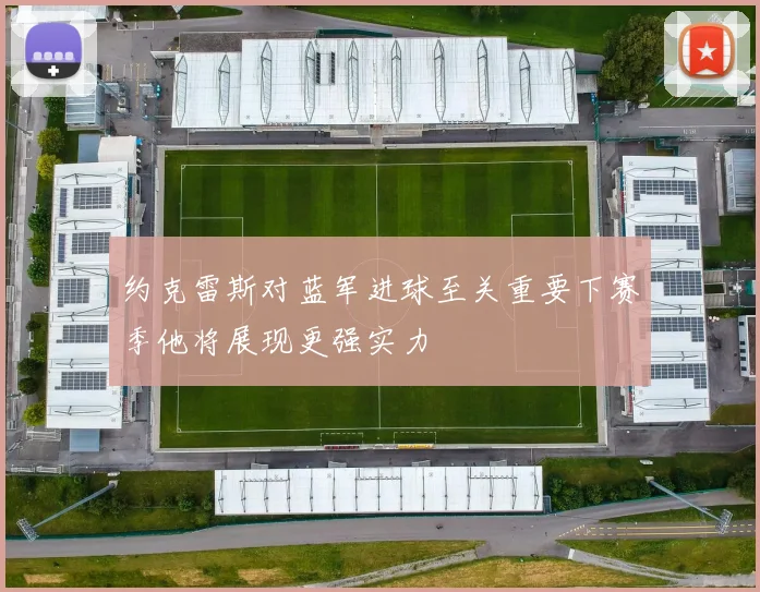 约克雷斯对蓝军进球至关重要下赛季他将展现更强实力